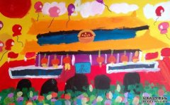 儿童国庆绘画：欢乐色彩与创意无限！